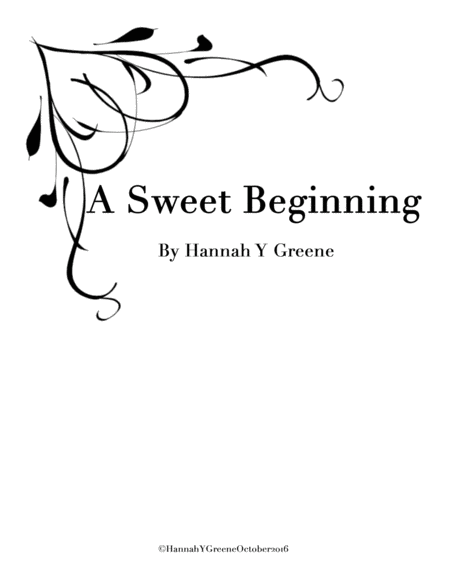 A Sweet Beginning image number null