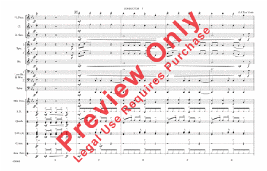 Dark Horse Marching Band scores gallery preview page 8