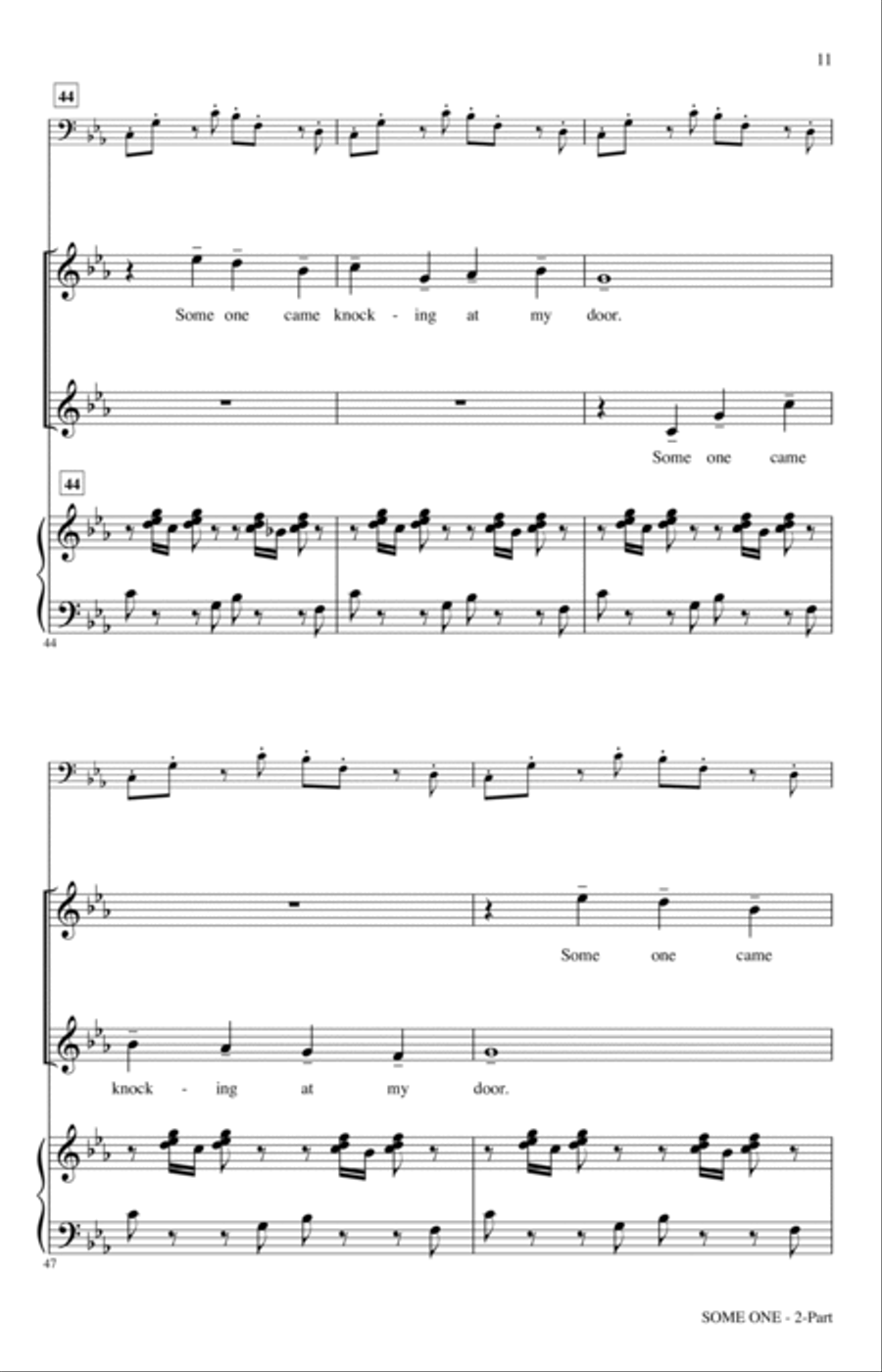 Some One 2-Part scores gallery preview page 9