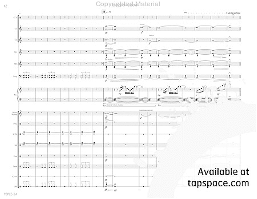 Dystopia Percussion Ensemble scores gallery preview page 17