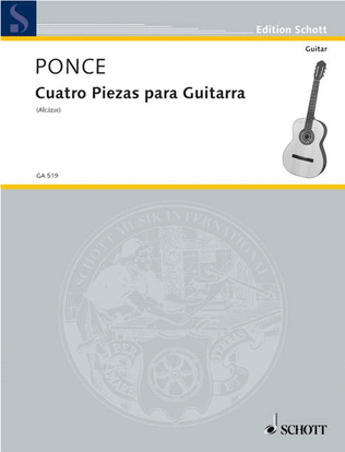 Book cover for Cuatro Piezas