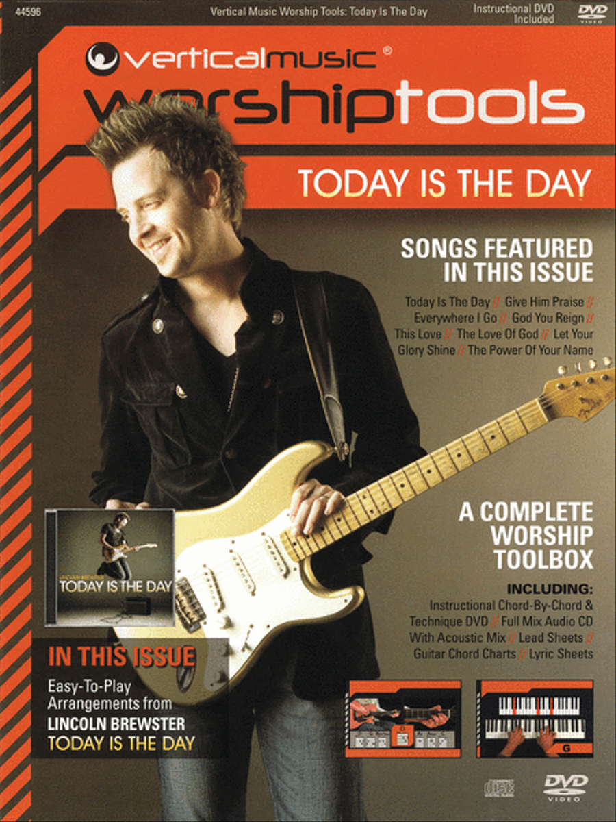 Lincoln Brewster - Today Is the Day Piano, Vocal, Guitar scores gallery preview page 1