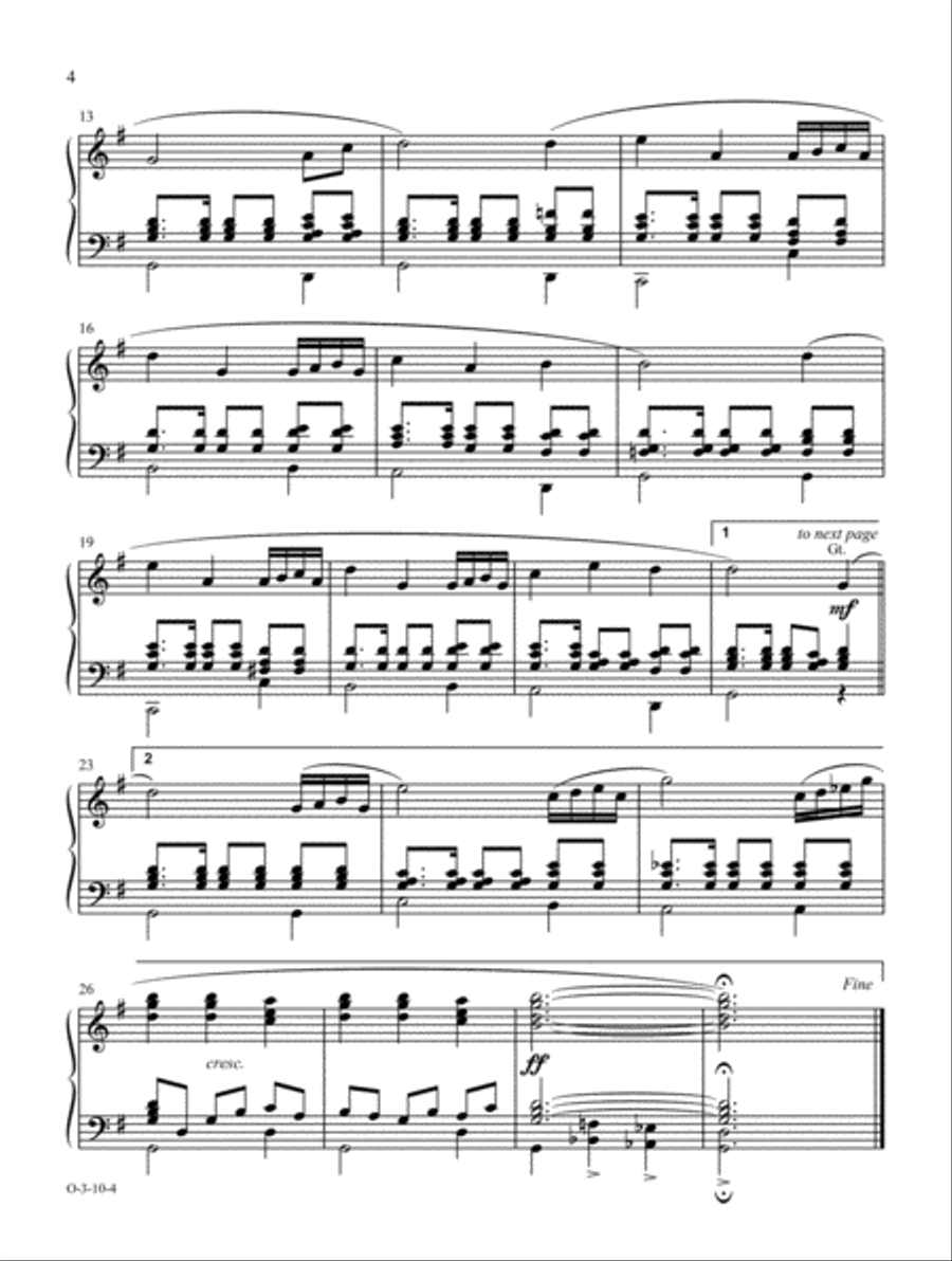 Easy Organ Library, Vol. 49 Organ scores gallery preview page 2