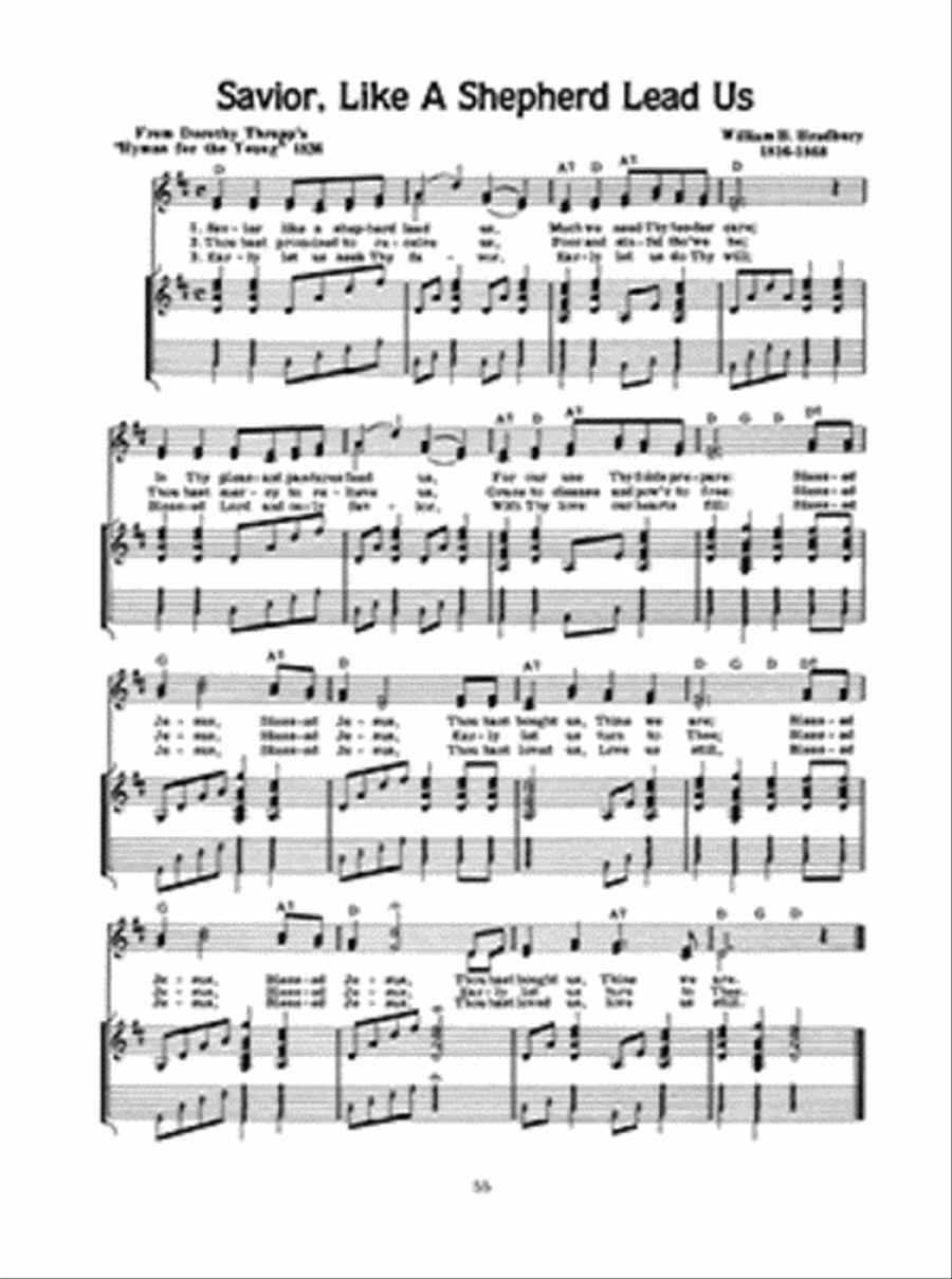 Great Hymns for Guitar Guitar scores gallery preview page 2