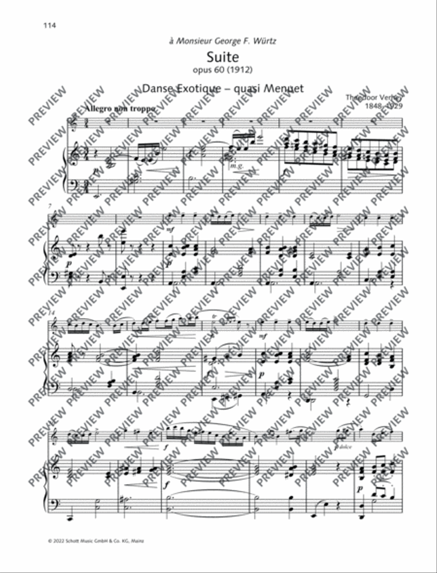 Suite Flute Solo scores gallery preview page 2