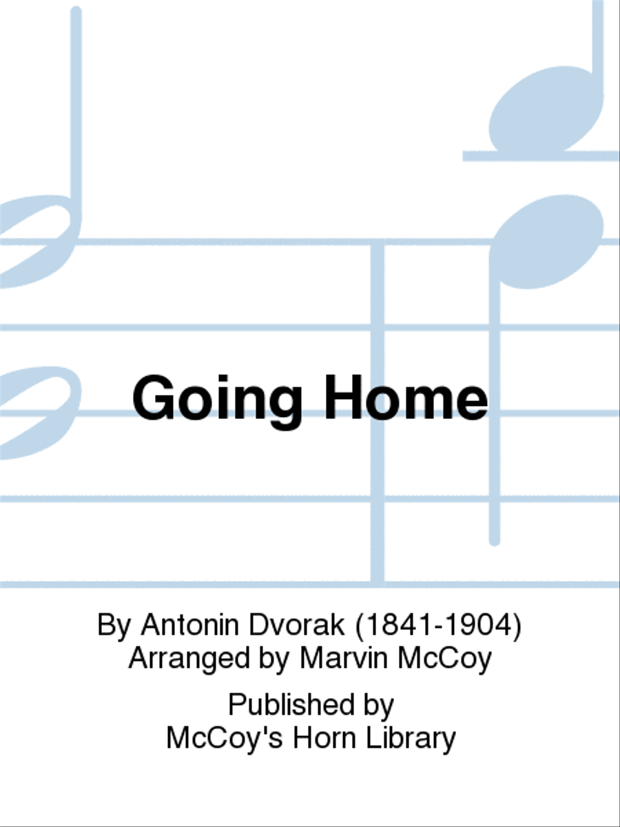 Going Home Brass Quartet scores gallery preview page 1