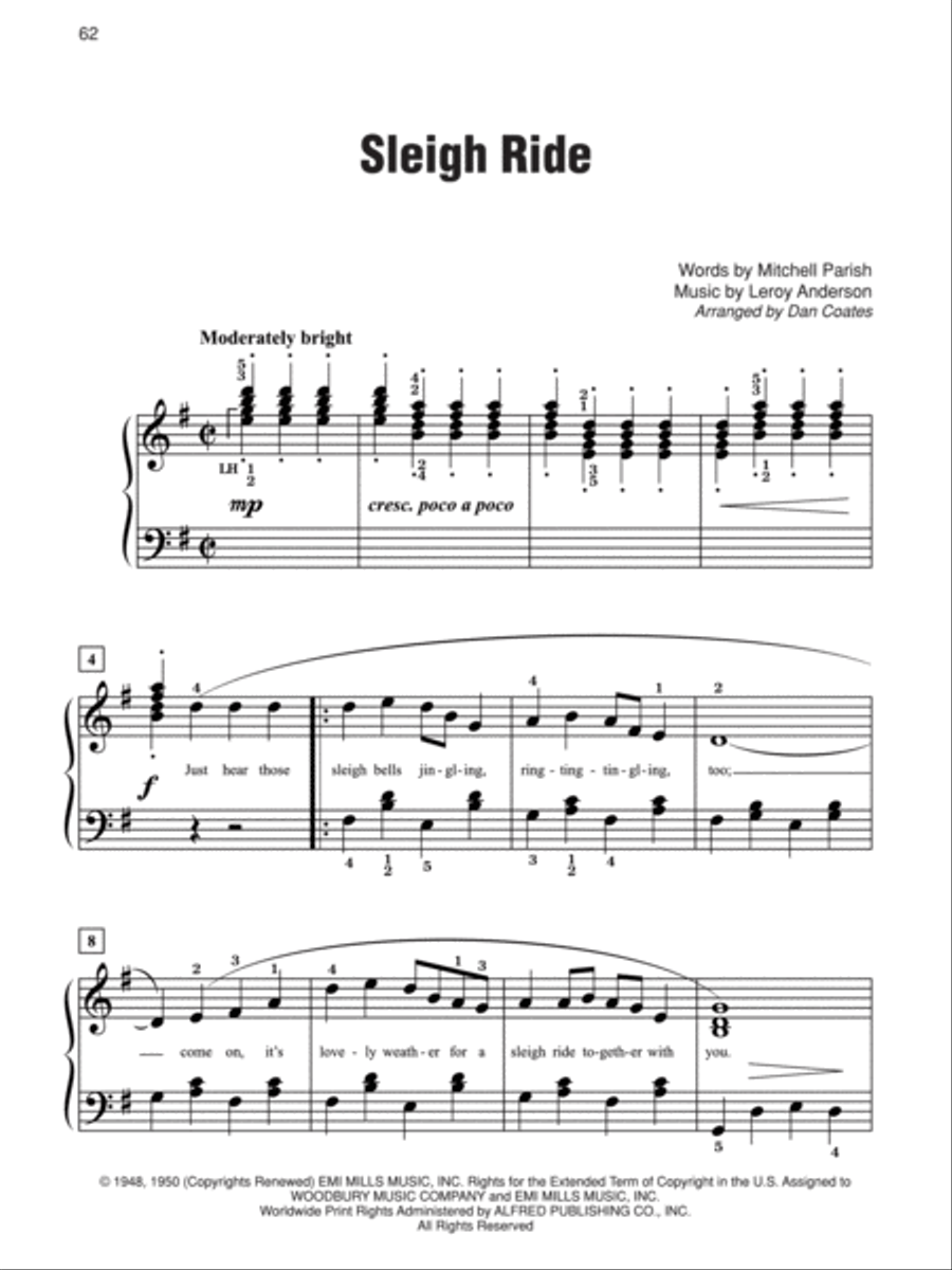 Simply Christmas Easy Piano scores gallery preview page 4