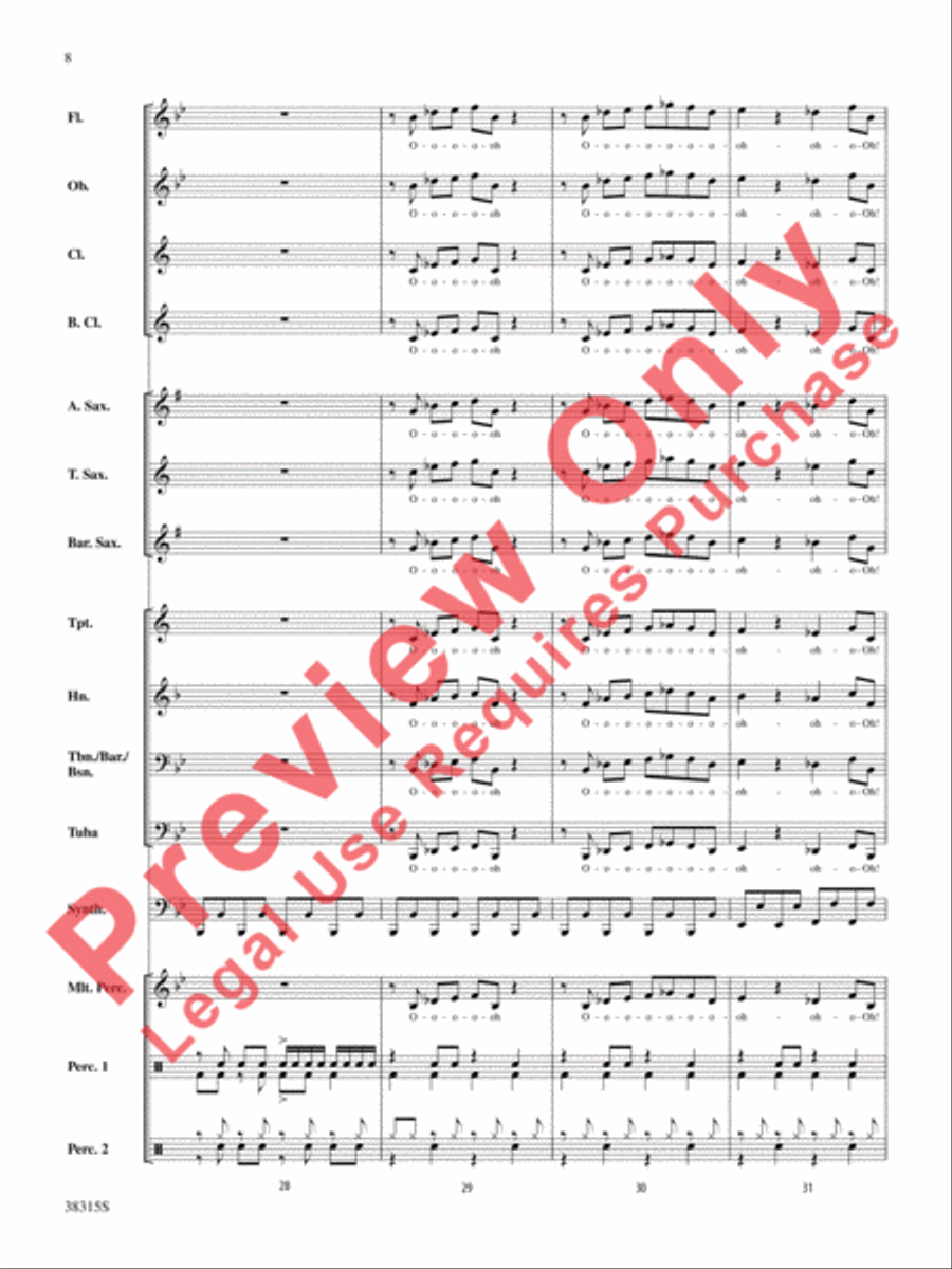 Kernkraft 400 Kernkraft 400 Concert Band scores gallery preview page 9