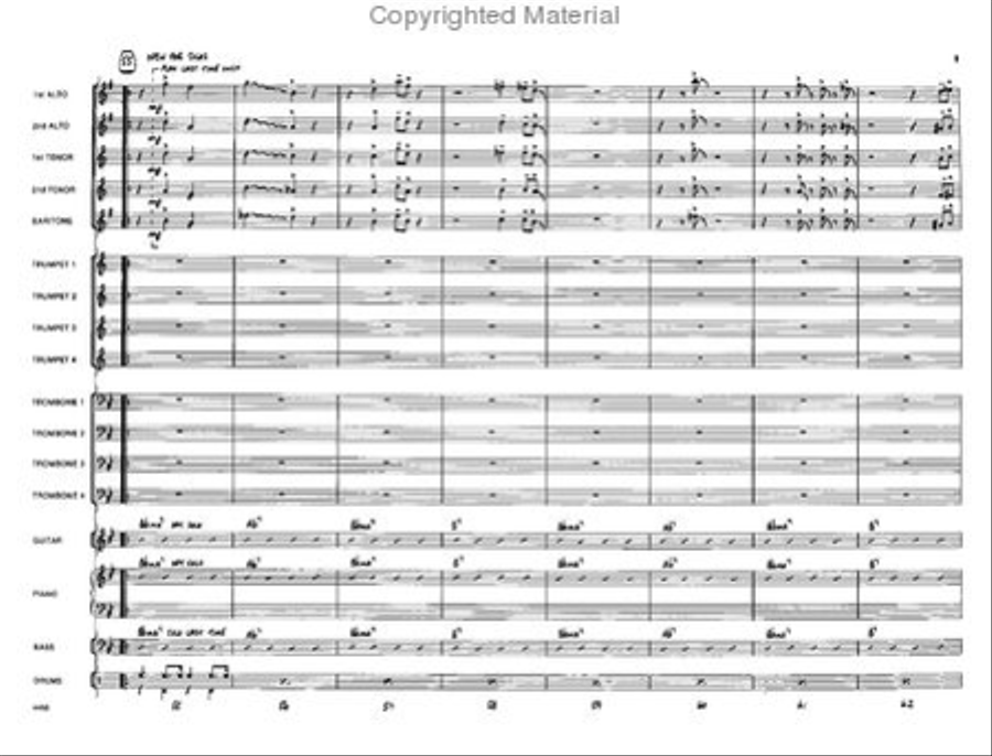 Stan's the Man Jazz Ensemble scores gallery preview page 9