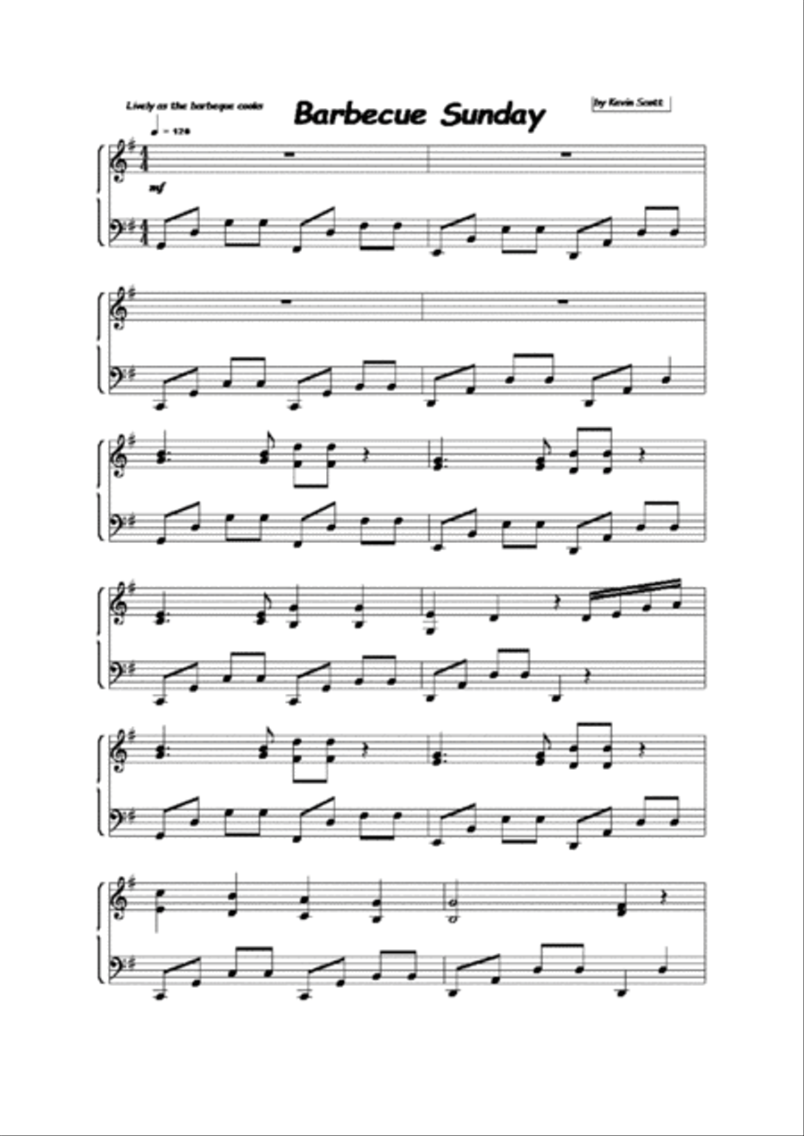 Pineapple Pieces Piano Solo scores gallery preview page 6