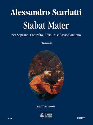 Book cover for Stabat Mater for Soprano, Contralto, 2 Violins and Continuo