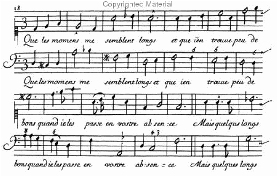 The three books of Airs reprinted in two volumes - Second part Piano and Keyboard scores gallery preview page 3