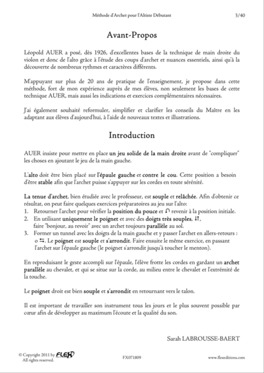 Method for Viola Beginners - inspired by Leopold Auer Viola scores gallery preview page 5
