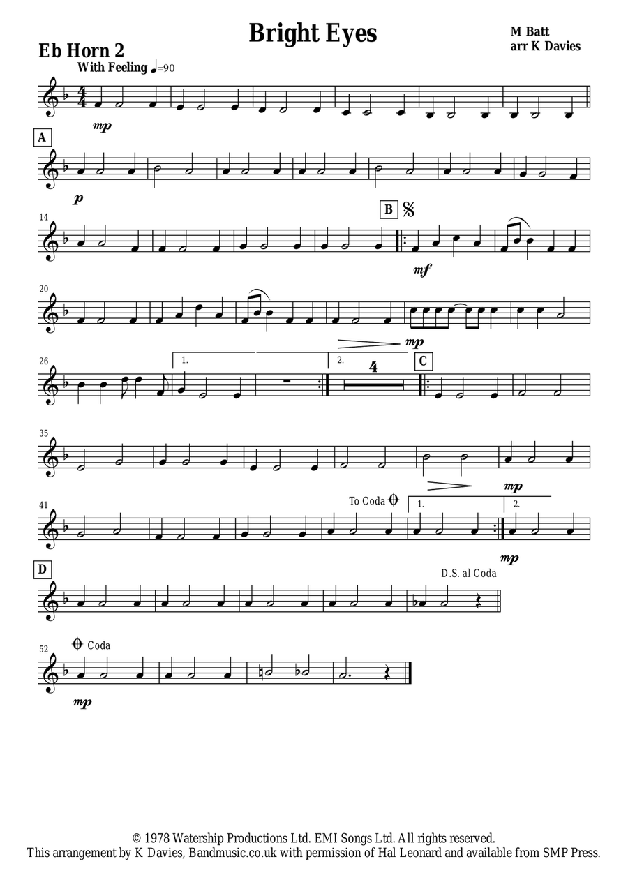 Bright Eyes Bright Eyes Small Ensemble scores gallery preview page 5