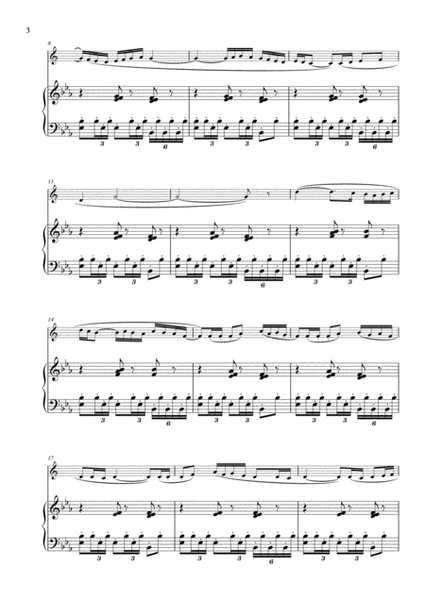 Bolero arranged for Alto Saxophone & Piano image number null