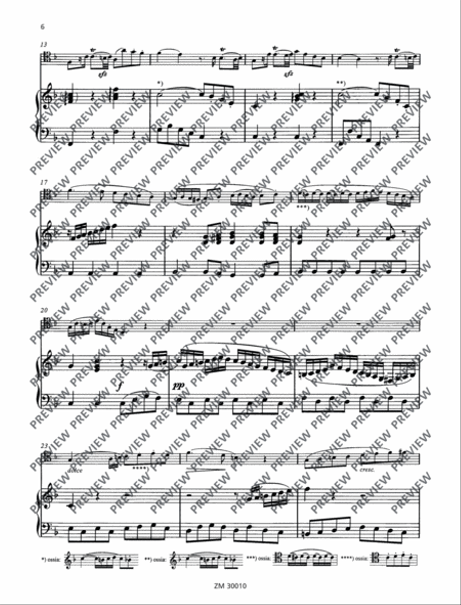 6 Sonatas Bassoon scores gallery preview page 7