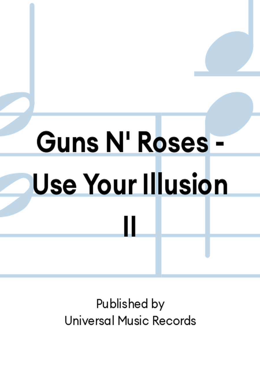 Guns N' Roses - Use Your Illusion II Vinyl scores gallery preview page 1