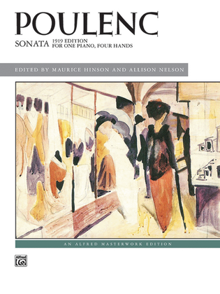 Book cover for Poulenc -- Sonata
