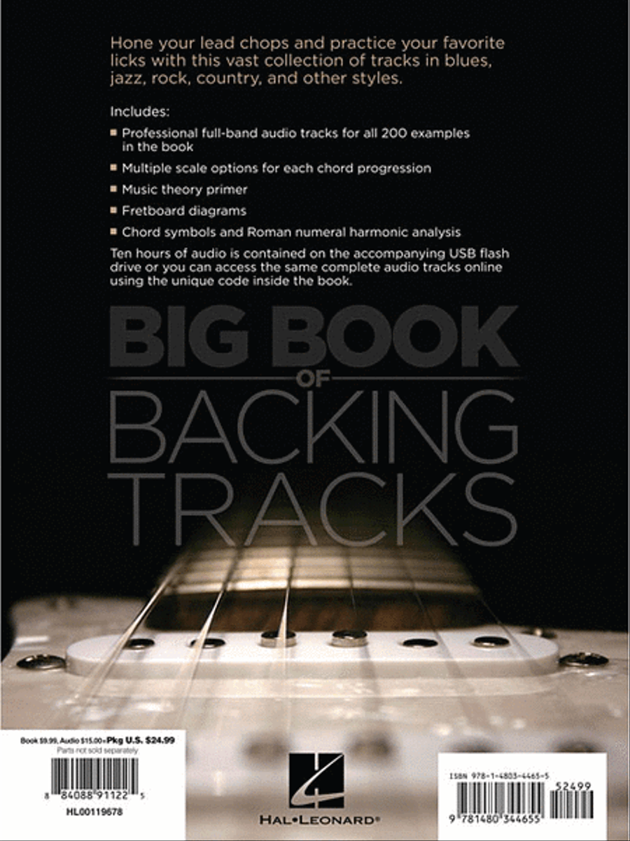 Big Book of Backing Tracks Electric Guitar scores gallery preview page 2