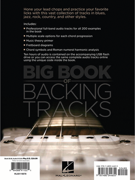 Big Book of Backing Tracks image number null
