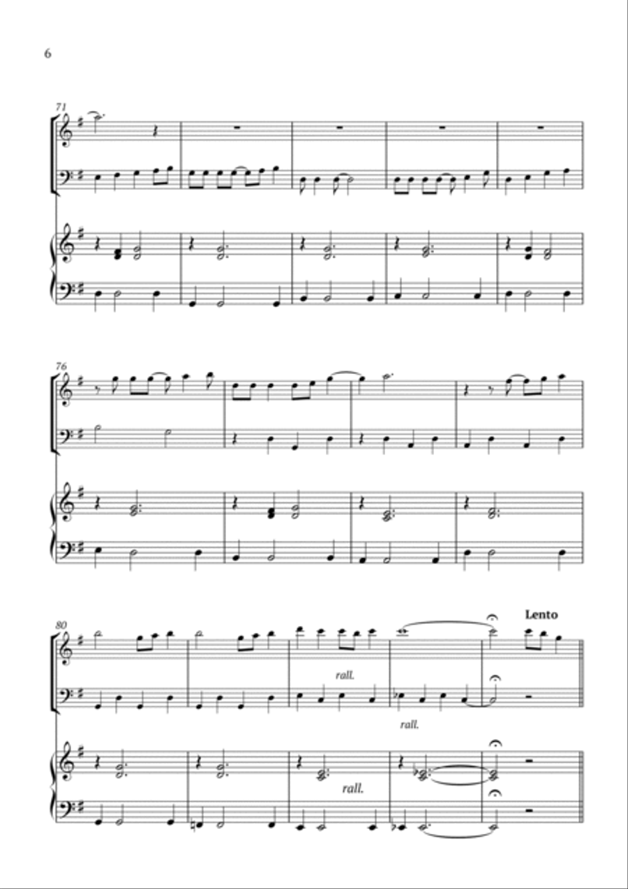 Part Of Your World Woodwind Duet scores gallery preview page 6