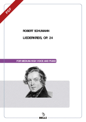Book cover for Liederkreis, Op. 24