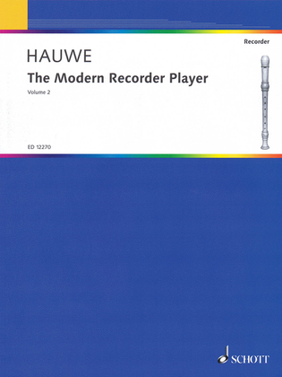 Book cover for The Modern Recorder Player for Treble Recorder