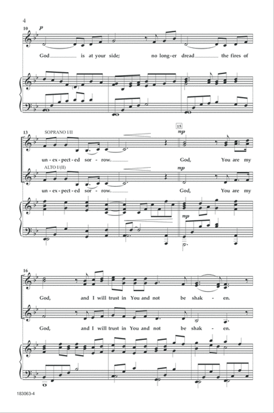Still, My Soul, Be Still SSAA scores gallery preview page 3