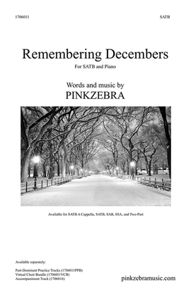 Book cover for Remembering Decembers SATB