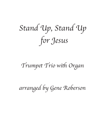 Book cover for Stand Up for Jesus Trumpet Trio and Organ