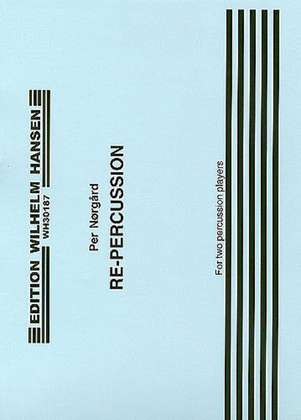 Book cover for Per Norgard: Re-Percussion