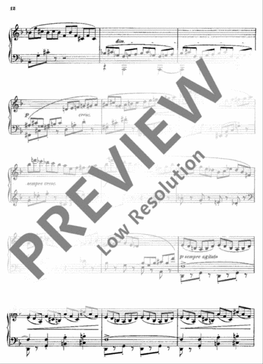 13 Préludes 13 Préludes Piano Solo scores gallery preview page 13
