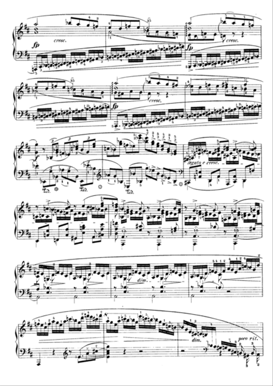 Chopin Sonata No 3 op 58 ( Complete) Piano Solo scores gallery preview page 2