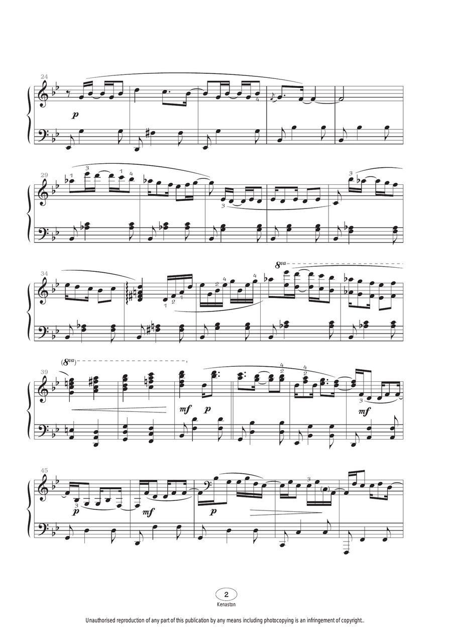 Kenaston Kenaston Piano Solo scores gallery preview page 2