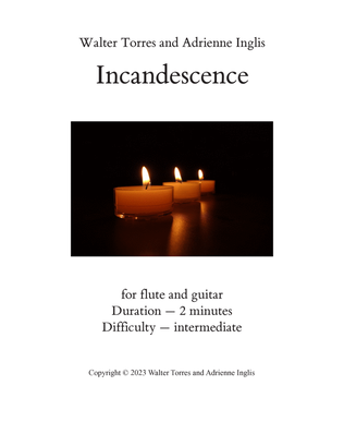 Incandescence for flute and guitar