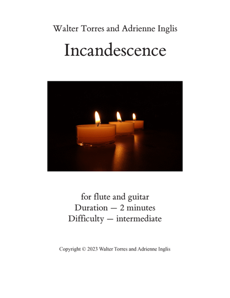 Incandescence for flute and guitar image number null