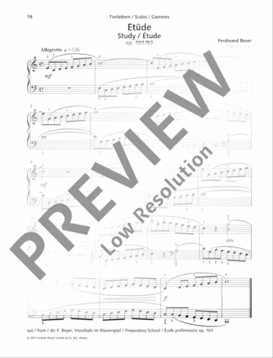 The Great Book of Studies Piano Method scores gallery preview page 20