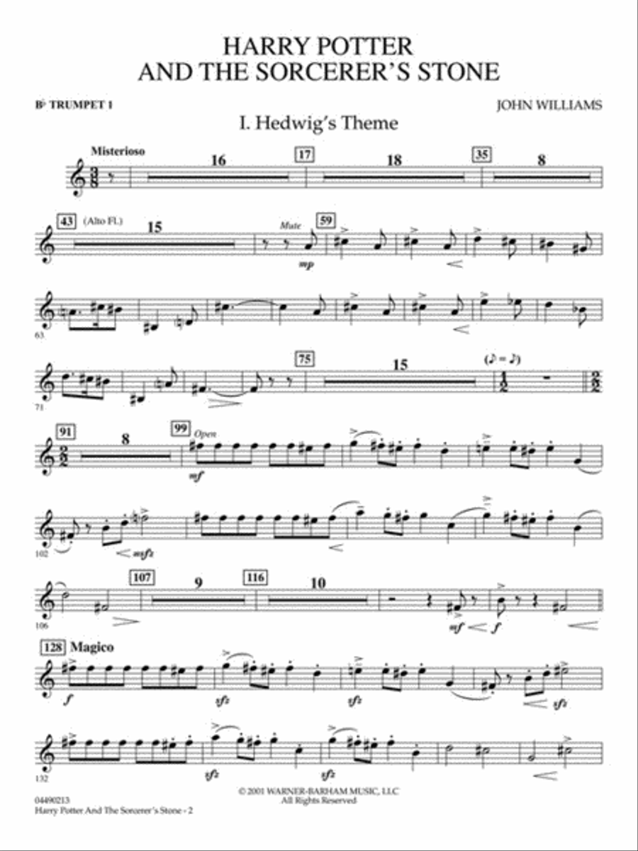 Harry Potter and the Sorcerer's Stone Full Orchestra scores gallery preview page 4