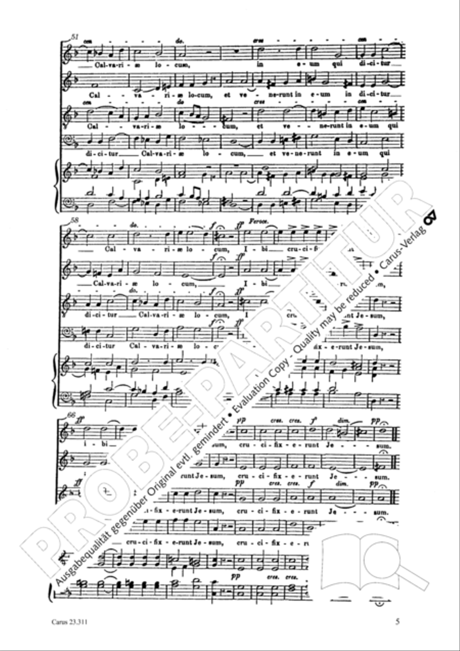 Les sept paroles du Christ sur la croix 4-Part scores gallery preview page 6