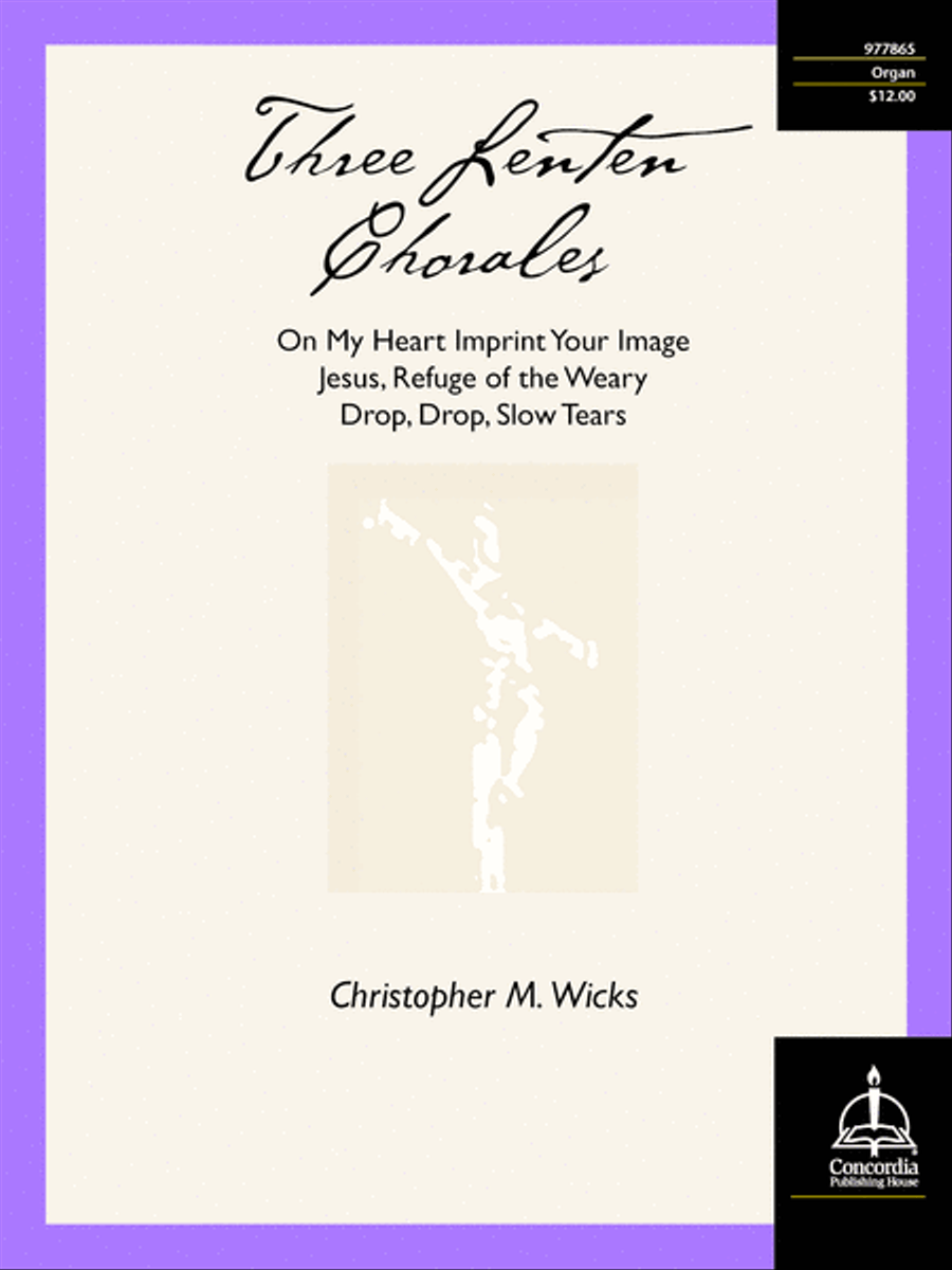 Three Lenten Chorales for Organ Organ Solo scores gallery preview page 1