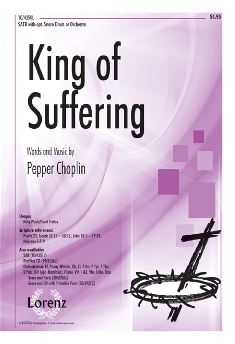 King of Suffering 4-Part scores gallery preview page 1