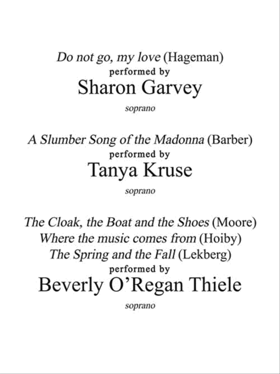 The G. Schirmer Collection of American Art Song – 50 Songs by 29 Composers Voice Solo scores gallery preview page 6