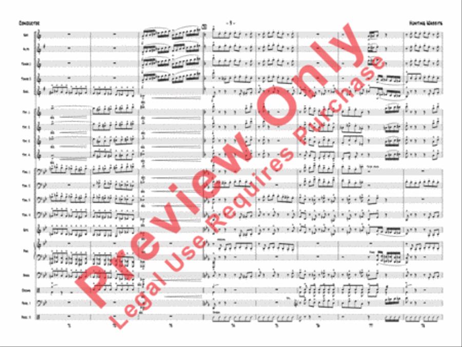 Hunting Wabbits Jazz Ensemble scores gallery preview page 12