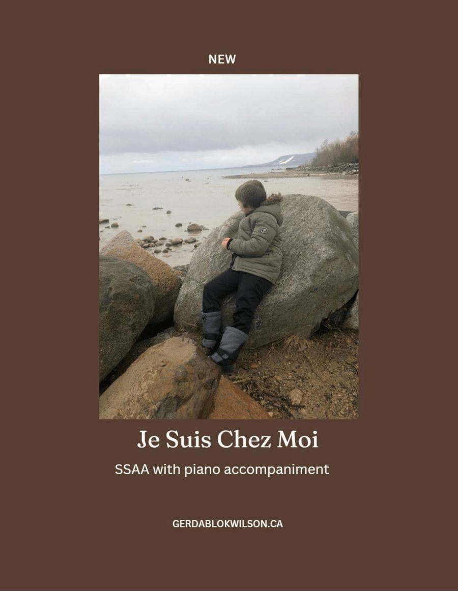Je Suis Chez Moi-I'm at Home SSAA scores gallery preview page 1