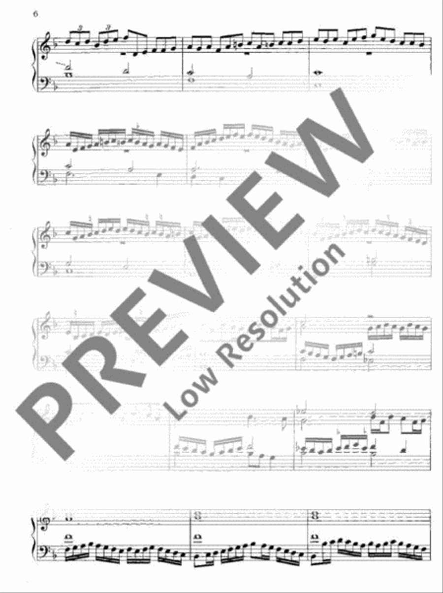 Four Susanas Harp scores gallery preview page 11