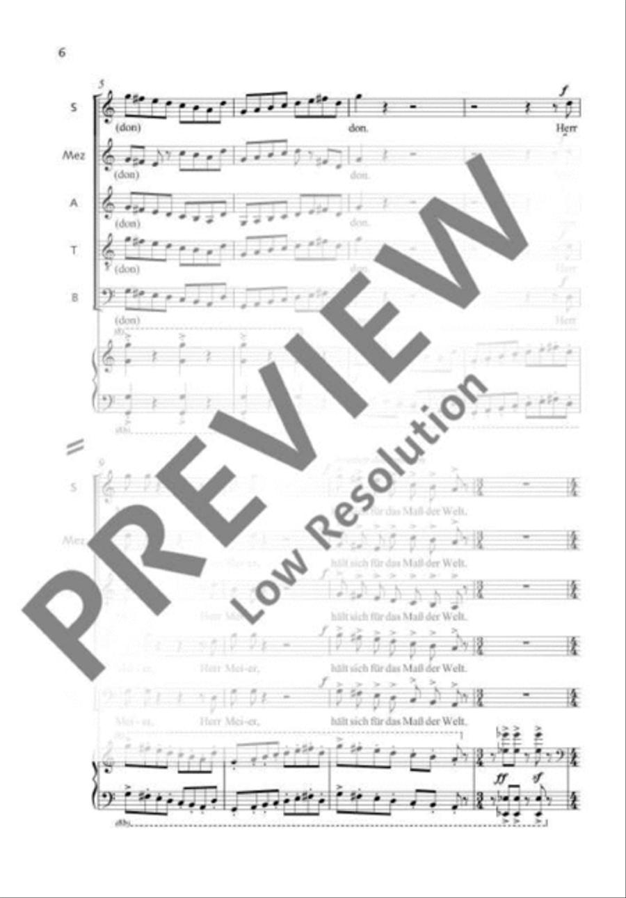 Morgenstern-Liederbuch Mixed Choir scores gallery preview page 7