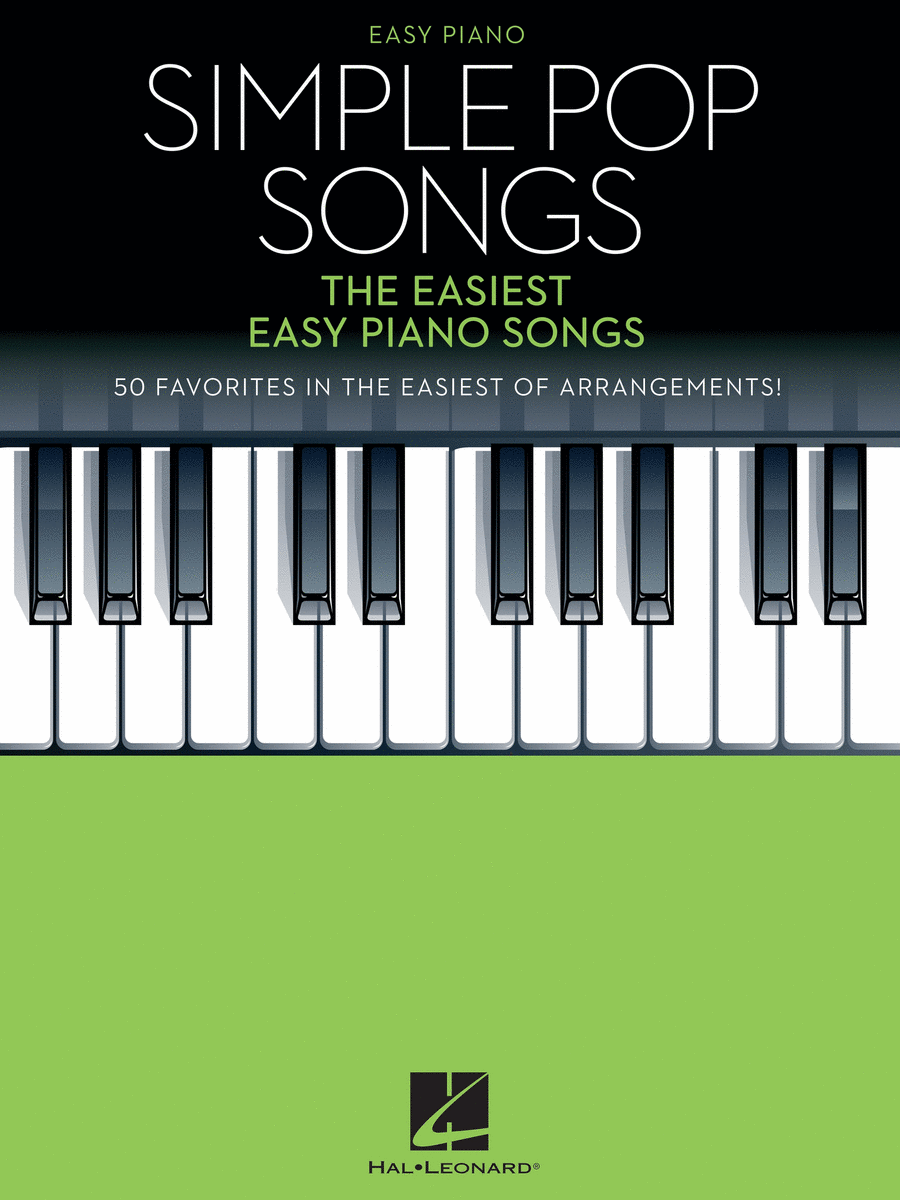 Simple Pop Songs Easy Piano scores gallery preview page 1
