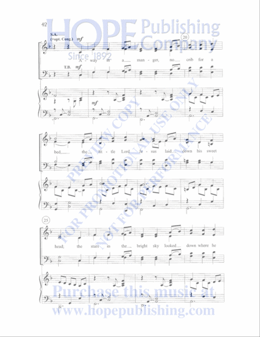 By Heaven's Light Choir scores gallery preview page 43