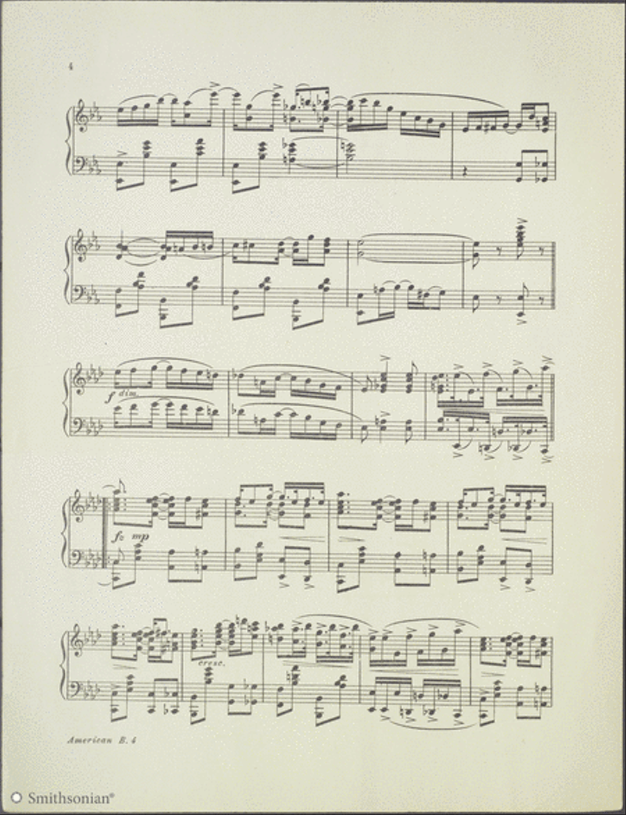 American Beauty Rag Piano Solo scores gallery preview page 4