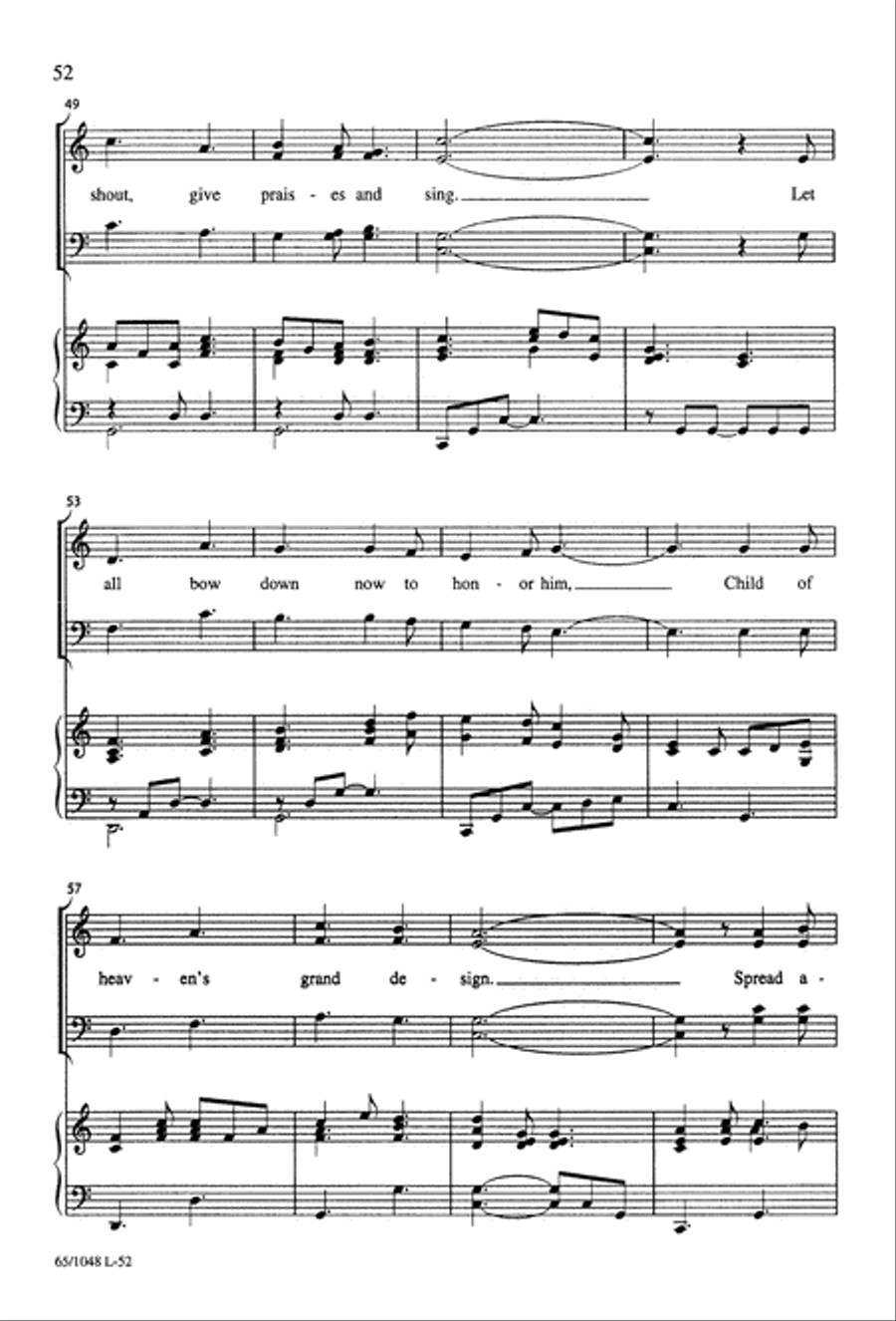 The Light of the World The Light of the World 4-Part scores gallery preview page 54